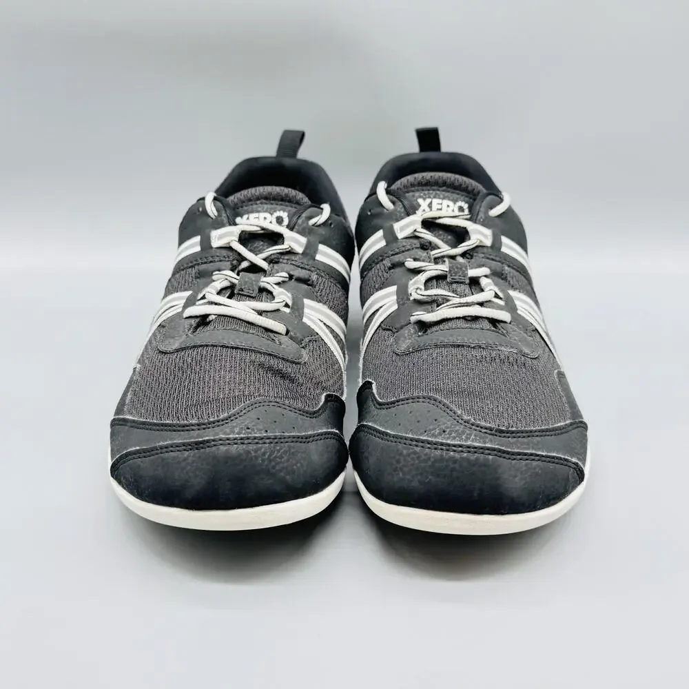 Xero Shoes Mens 13 Black Prio Minimalist Barefoot Running Athletic Sneakers